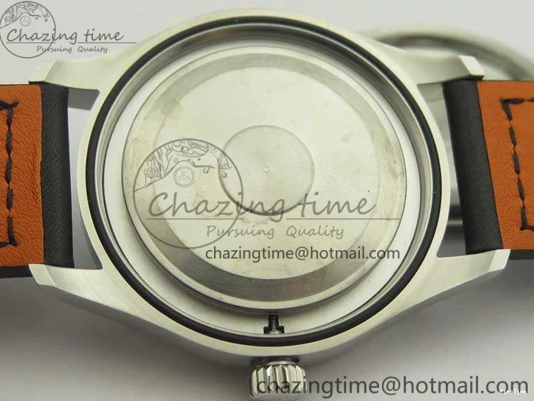 MIROTIME 0418 Efficient Mark XVIII Le Petit Prince IW327001 SS MKS 1:1 Best Edition White Dial On Leather Strap MIYOTA9015 V 7220